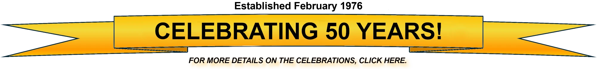 50th anniversary logo